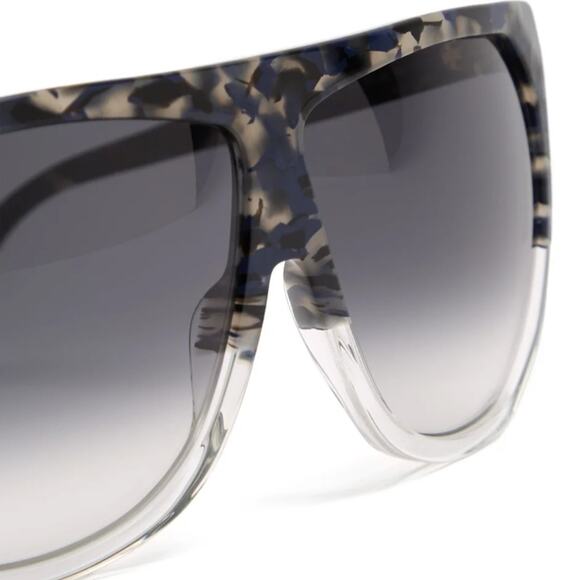 Loewe Oversized‎ Shield Sunglasses Black Tortoise Frames New Retro Visor main image 10